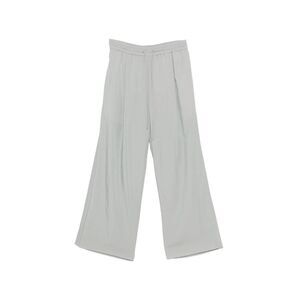 System Grey Trousers - Straight Trousers Women